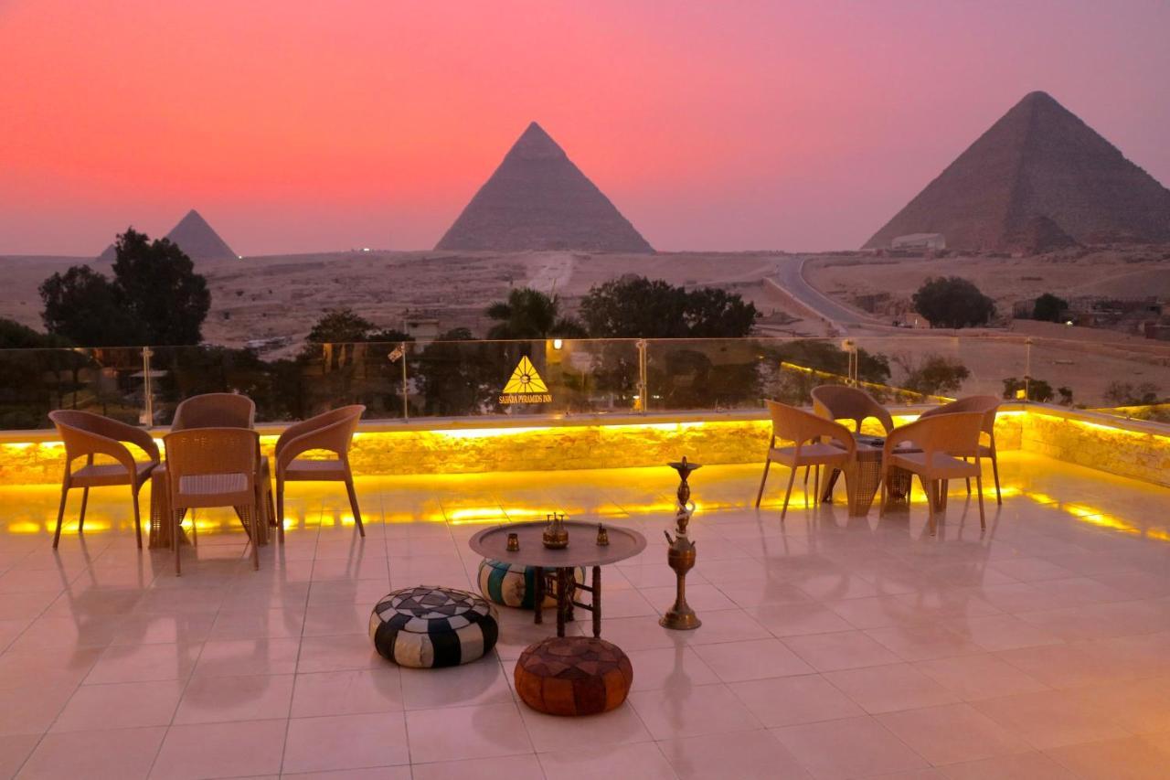 Sahara Pyramids Inn Kafret el-Gabal Exterior foto